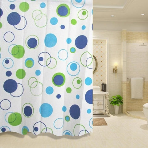 Image of 180x200cm PEVA Bathroom Shower Curtains Water Proof Thickening Bath Curtain Starfish Hibiscus Pattern 6 styles
