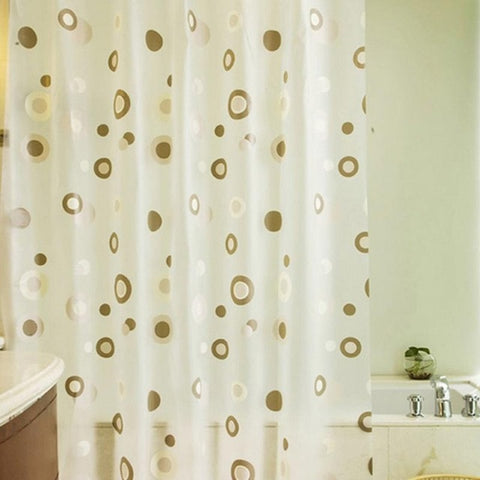 Image of 180x200cm PEVA Bathroom Shower Curtains Water Proof Thickening Bath Curtain Starfish Hibiscus Pattern 6 styles