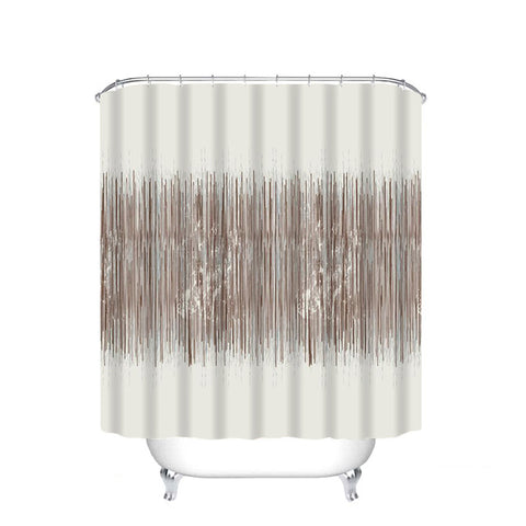 Image of Different Custom Waterproof Bathroom Shower Curtain Polyester Fabric Bathroom Curtain