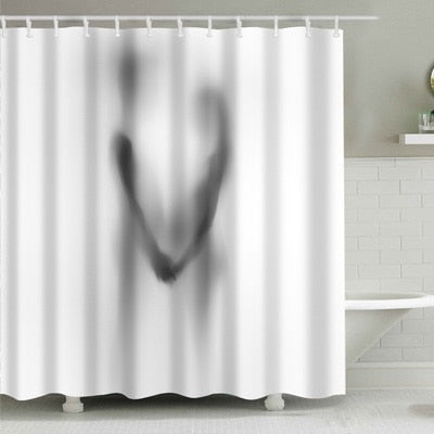 Image of Creative pattern series New Shower Curtain Colorful Eco-friendly Polyester High Quality Washable Bath Decor Shower Curtain 1pcs