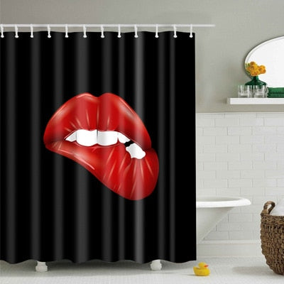 Image of Creative pattern series New Shower Curtain Colorful Eco-friendly Polyester High Quality Washable Bath Decor Shower Curtain 1pcs