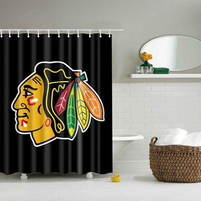 Image of High Quality Waterproof Women Shadow Shower Curtain with Hooks Sexy Girl Portrait Bathroom Curtains Curtains for Bathroom Shower