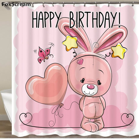 Image of 2019 Scene Version Multi-styles 3D HD Digital Printed Shower Curtains Waterproof Moisture-proof Bathroom Curtains Case tende