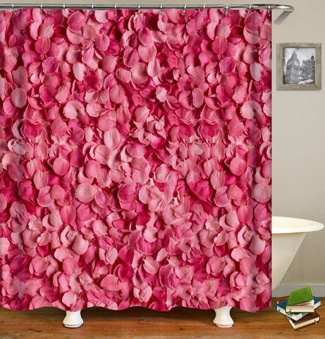 Image of 2019 Scene Version Multi-styles 3D HD Digital Printed Shower Curtains Waterproof Moisture-proof Bathroom Curtains Case tende