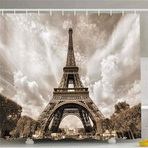 Paris Decorations Collection Eiffel Tower Heritage Attraction Site France Cityscape Khaki Beige